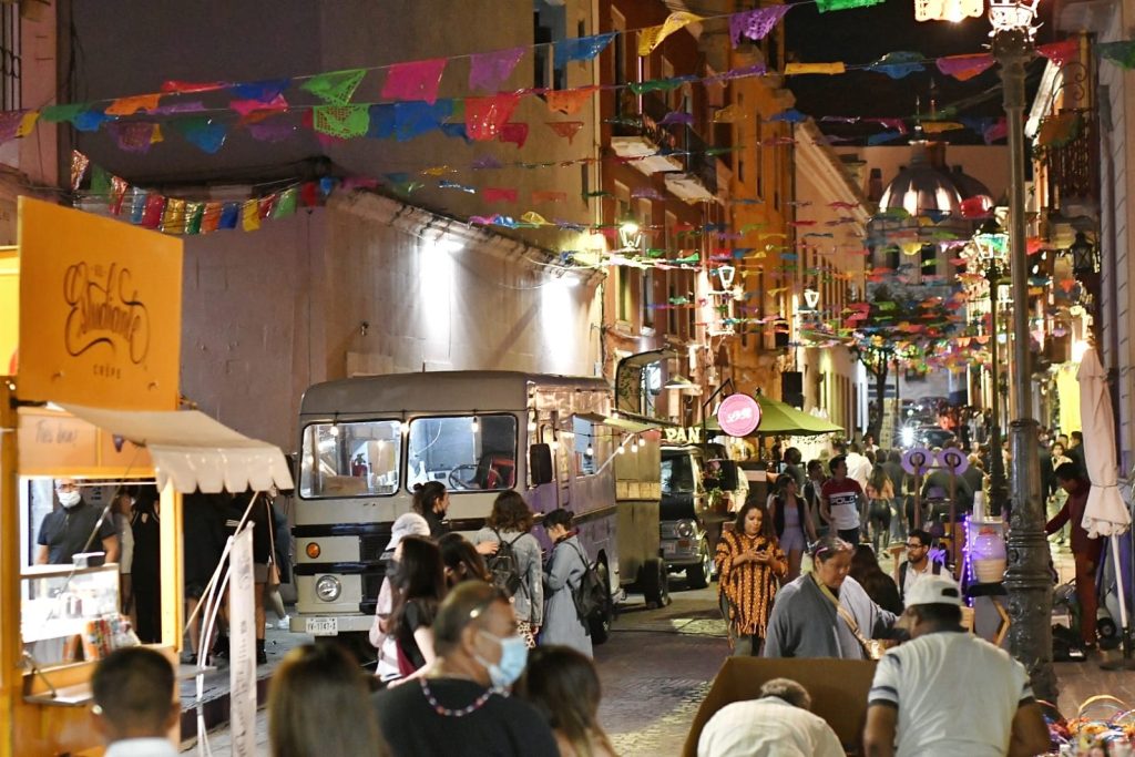 La magia de la calle Alonso en Guanajuato capital. Foto: Alcaldía de Guanajuato