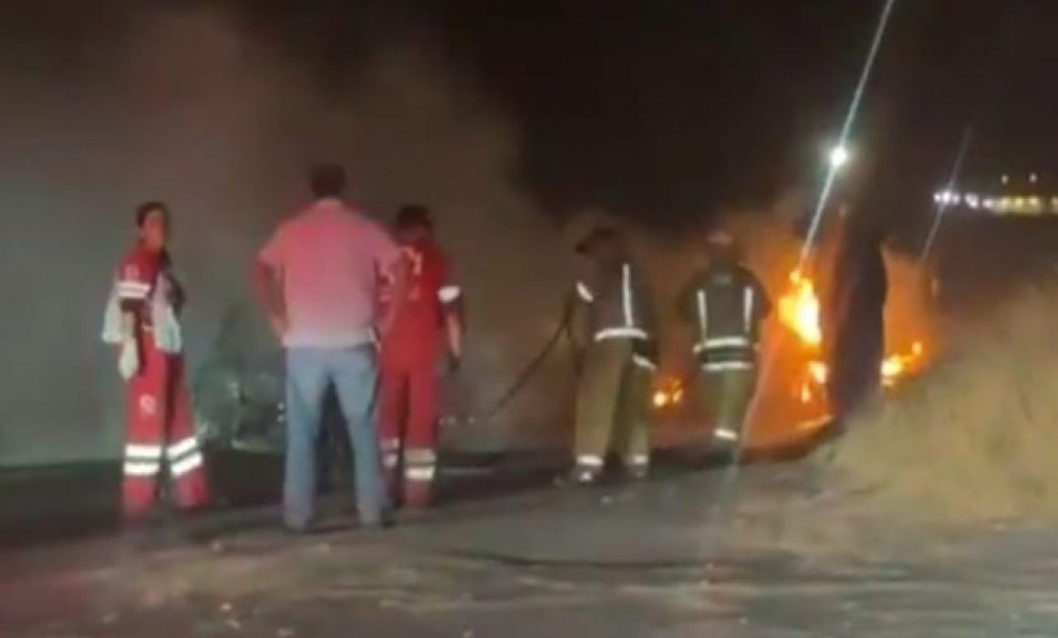 autos incendiados