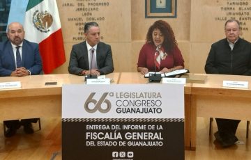 Fiscal General de Guanajuato entregó su primer informe de actividades ...