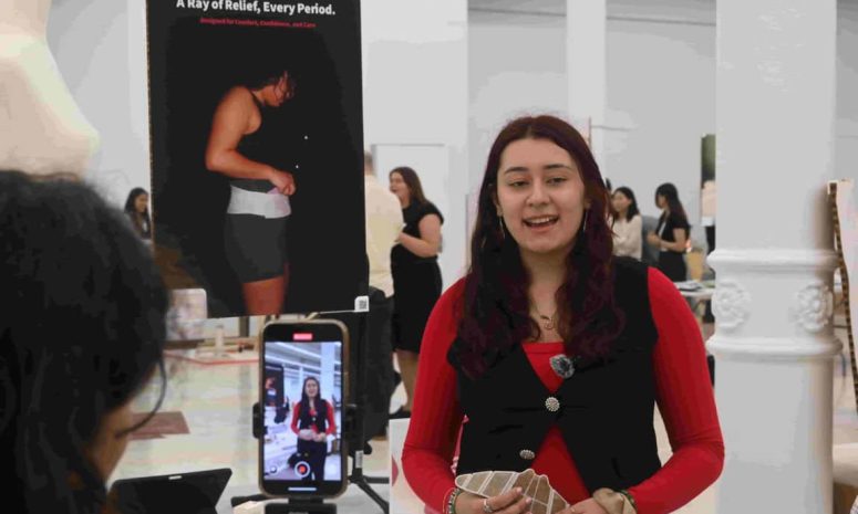 NY: crea estudiante de Parsons almohadilla contra dolores menstruales