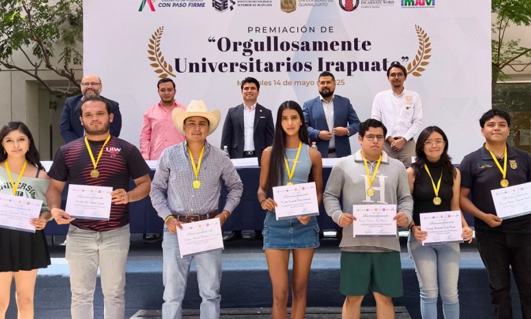 Premian a participantes de Orgullosamente Universitarios Irapuato