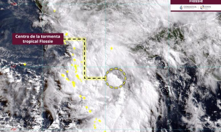 Se forman tormentas tropicales Flossie y Barry