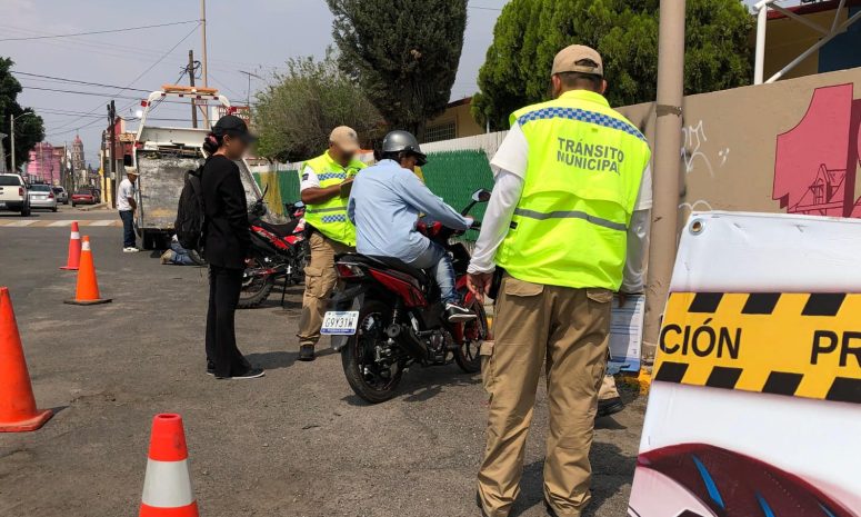 Refuerzan operativo Casco Seguro en Silao para prevenir accidentes