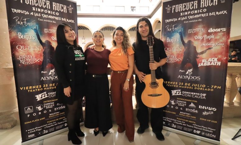 Invita DIF de León a concierto de rock sinfónico con causa