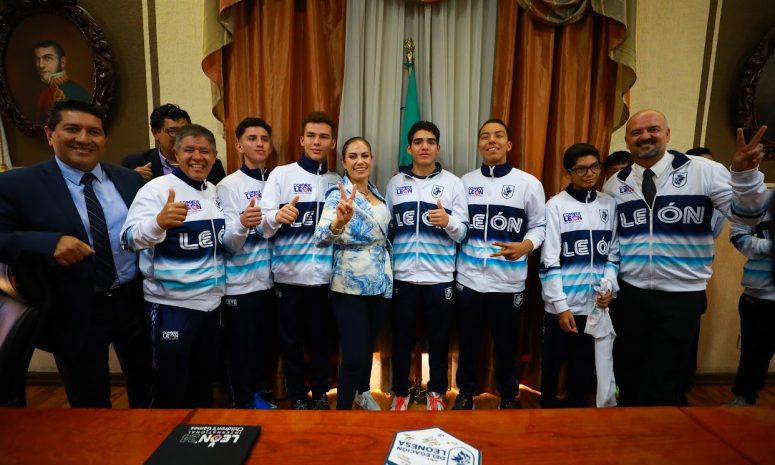 Abanderan a delegación de León para los International Children’s Games