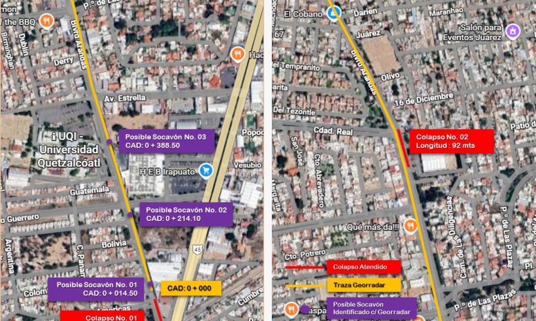 Aplican diagnóstico especializado en bulevar Arandas de Irapuato