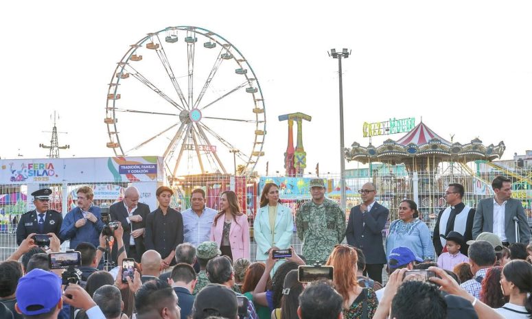 Inauguran gobernadora de Guanajuato y alcaldesa la Feria de Silao