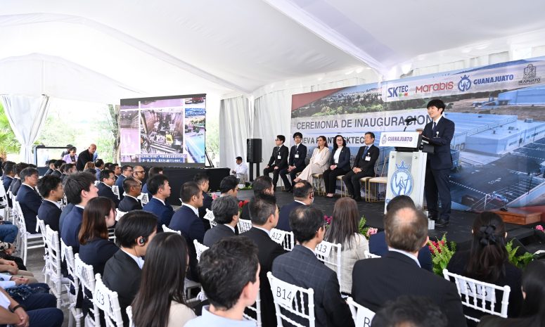 Inauguran planta SK Tech Mexicana en Irapuato