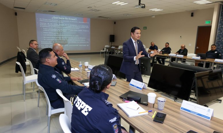 Capacitaron a mandos policiales y analistas de Guanajuato