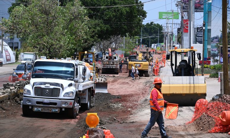 Aceleran modernización del bulevar a Villas de Irapuato
