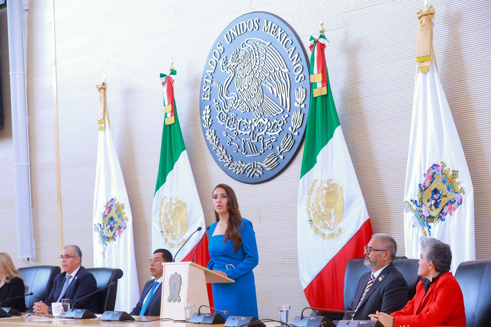 Llama Libia Dennise a la unidad y al diálogo en segundo año legislativo ...