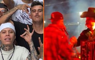Santa Fe Klan celebra su cumpleaños 26 con una mega fiesta en su barrio