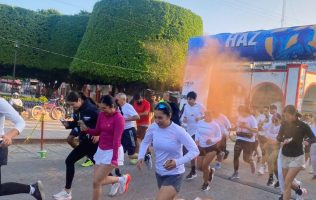 Romita, carrera naranja, deportistas