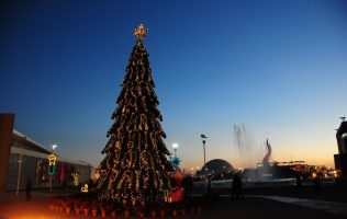 árbol, Navidad Encantada, Parque Guanajuato, Bicentenario