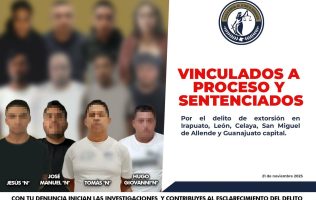 Fiscalía de Guanajuato, Extorsionadores,