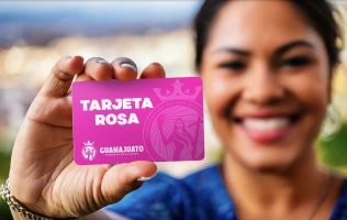 Tarjeta rosa