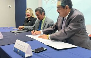 Firma convenio, contadores, UG