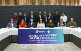 convenio INDEX, secretaría de Economía