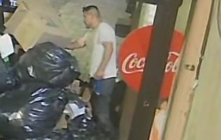 Captan a presunto pirómano incendiando basura en Guanajuato El Bambi