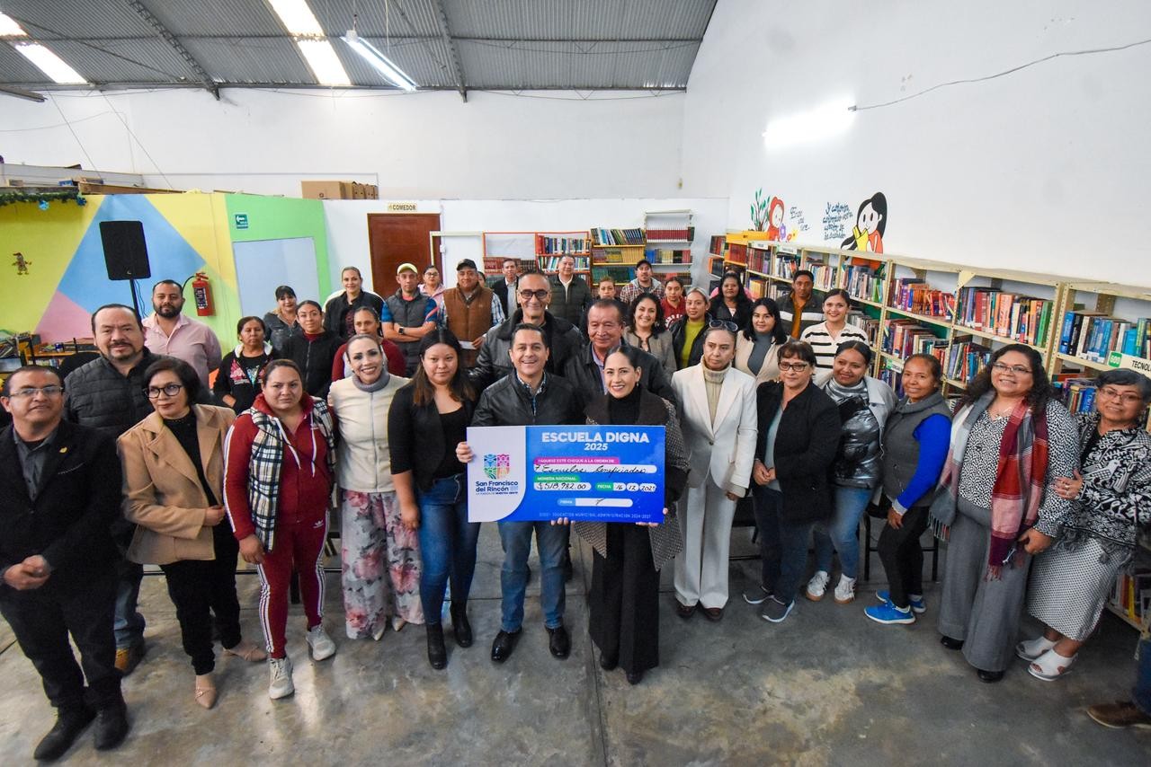 Apoyos escuela digna SFR