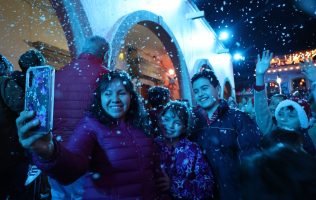 navidad, luces, Purísima del Rincón