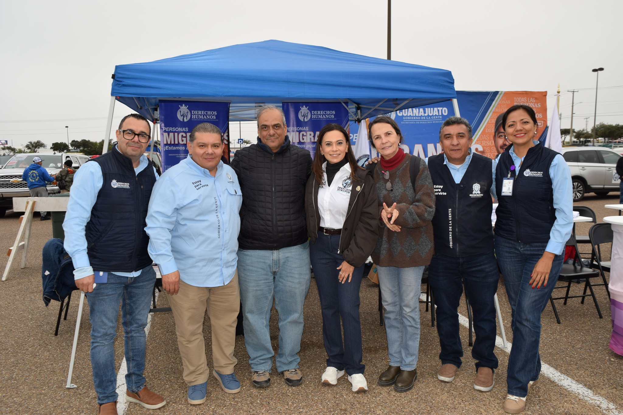 arranque de caravana migrante, Laredo Texas