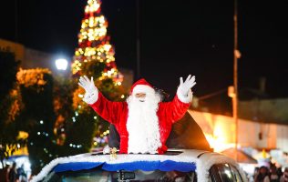 arranque navideño en San Luis de Paz Guanajuato