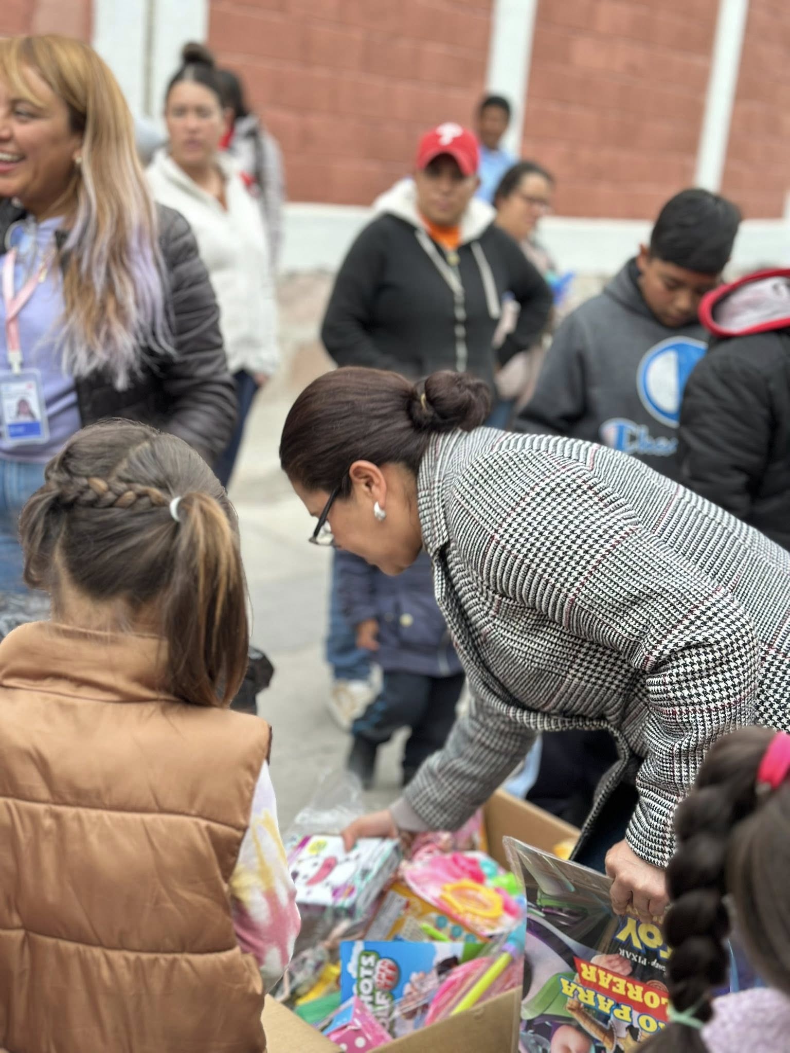 Entrega de juguetes del DIF de San Luis de la Paz