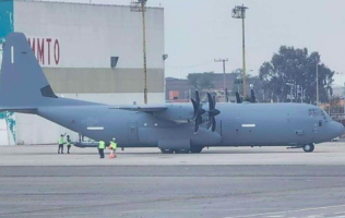 Confirma Gabinete de Seguridad vuelo autorizado de avión Hércules en Toluca