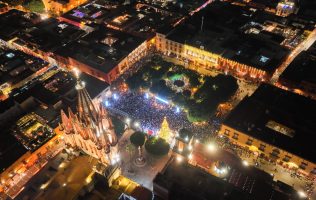Recibe San Miguel de Allende el 2026 con fiesta, orden y saldo blanco