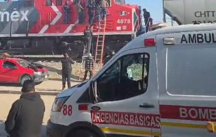 Detienen a joven por allanamiento en locomotora de Ferromex en León