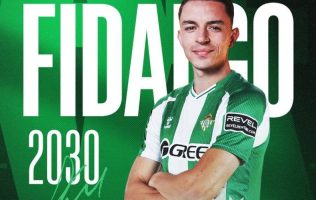 Regresa Álvaro Fidalgo a España como refuerzo del Real Betis