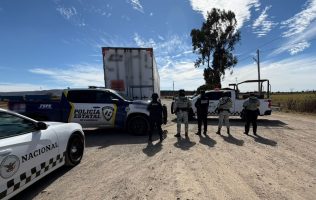 operativos de robo de tráiler