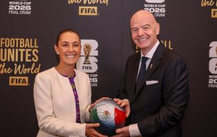 Expresa Gianni Infantino confianza en México como anfitrión del Mundial 2026