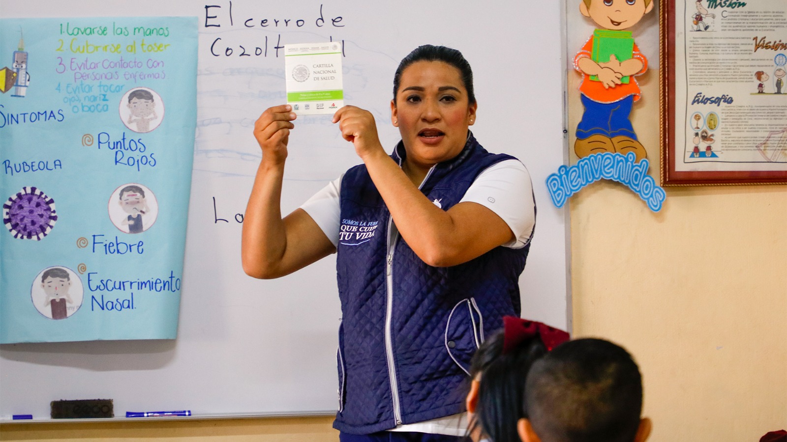 Yuriria, vacunación, escuelas