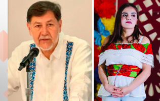 Ordena IEM a Fernández Noroña retirar videos contra alcaldesa de Uruapan