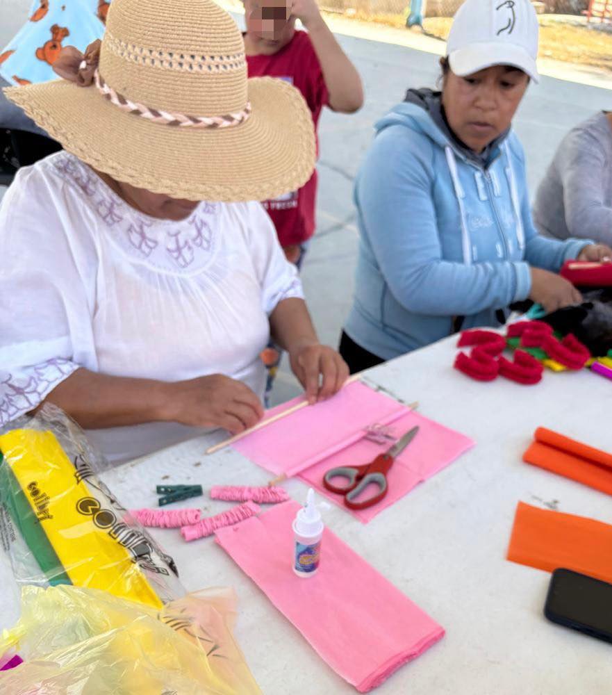 taller de flores