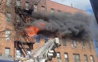 Incendio en el Bronx