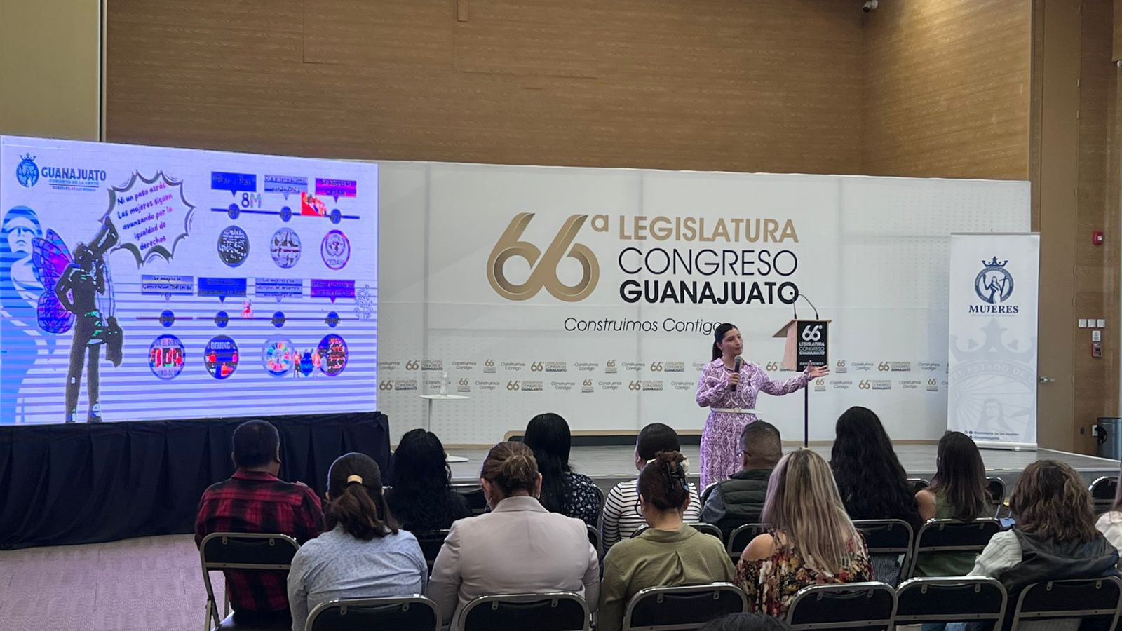 mujeres, congreso