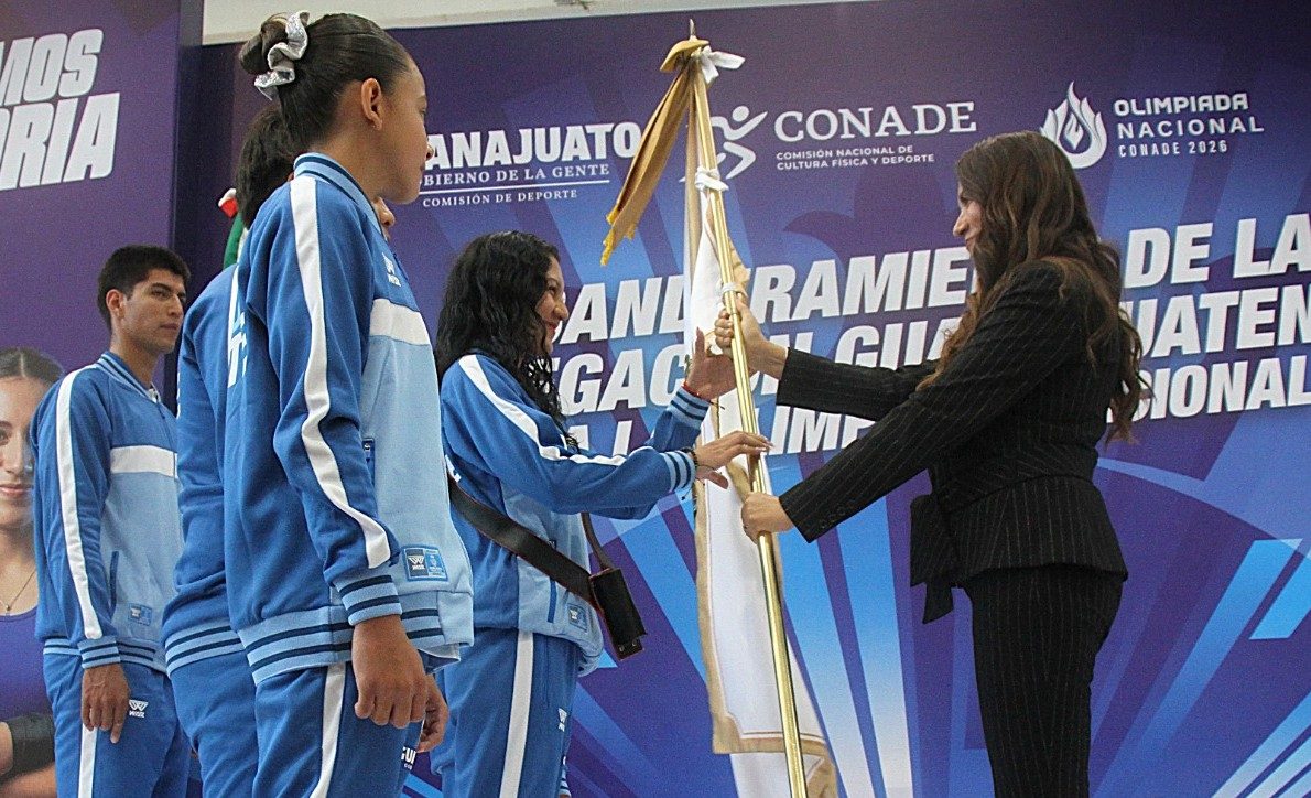 Guanajuato abandera delegación rumbo a Olimpiada Nacional 2026 ...