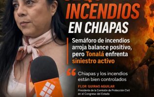 Alerta por sequía e incendios en Chiapas