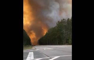 Incendio Estados Unidos