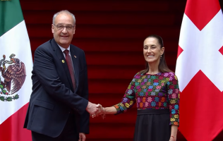 Sheinbaum-Pdte Suiza
