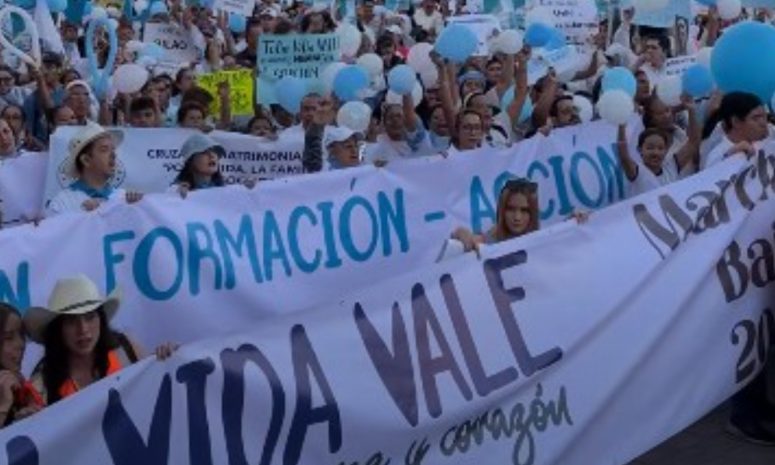 Reúne Marcha por la Vida a miles de personas en Guanajuato