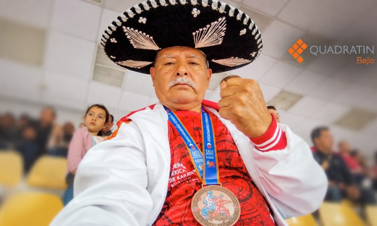 Karateca guanajuatense conquista bronce mundial