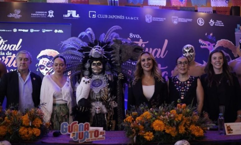 Proyecta Guanajuato capital recibir 250 mil visitantes por el Festival del Día de Muertos