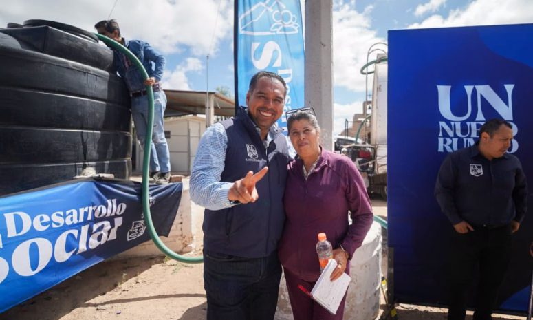 San Luis de la Paz lleva agua a comunidades rurales