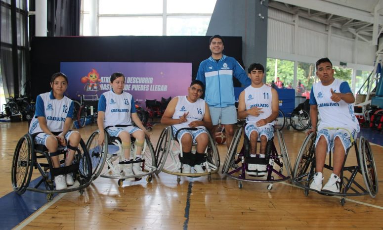 Guanajuato conquista plata en baloncesto adaptado