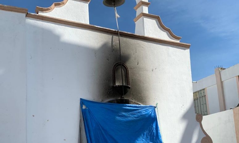 Arquidiócesis denuncia incendio de capilla leonesa
